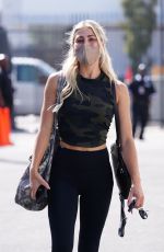 EMMA SLATER Arrives at Dancing With The Stars Rehearsal in Los Angeles 09/02/2021