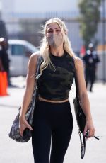 EMMA SLATER Arrives at Dancing With The Stars Rehearsal in Los Angeles 09/02/2021
