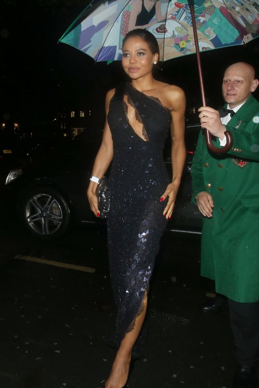 EMMA THYNN Leaves No Time To Die Premiere Afterparty in London 09/28/2021