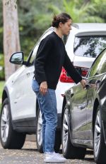 EMMY ROSSUM Out and About in Beverly Hills 09/26/2021