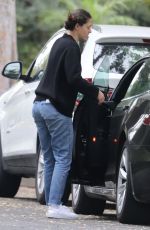 EMMY ROSSUM Out and About in Beverly Hills 09/26/2021