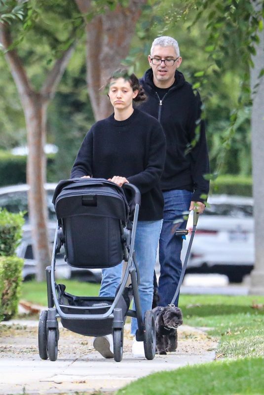 EMMY ROSSUM Out and About in Beverly Hills 09/26/2021