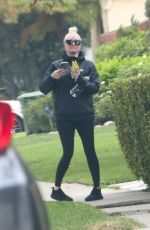 ERIKA JAYNE Heading to a Gym in Los Angeles 09/01/2021