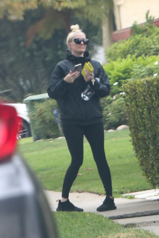 ERIKA JAYNE Heading to a Gym in Los Angeles 09/01/2021