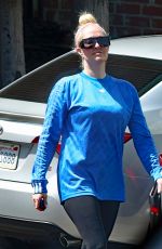 ERIKA JAYNE Leaves a Gym in Los Angeles 09/10/2021