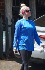 ERIKA JAYNE Leaves a Gym in Los Angeles 09/10/2021
