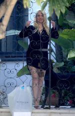 ERIKA JAYNE Outside Her Home in Los Angeles 09/12/2021