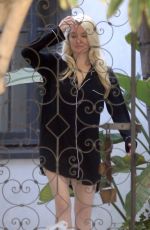 ERIKA JAYNE Outside Her Home in Los Angeles 09/12/2021