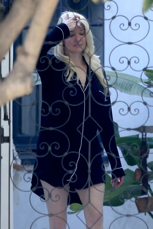 ERIKA JAYNE Outside Her Home in Los Angeles 09/12/2021