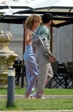 ESTHER ACEBO and Jaime Lorente at 78th Venice International Film Festival 09/05/2021