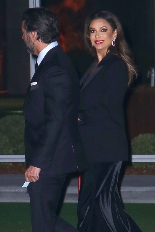 EVA LONGORIA Leaves Academy Museum of Motion Pictures Opening Gala 09/25/2021