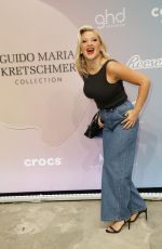 EVELYN BURDECKI at Guido Maria Kretschmer Fashion Show at About You Fashion Week 09/14/2021