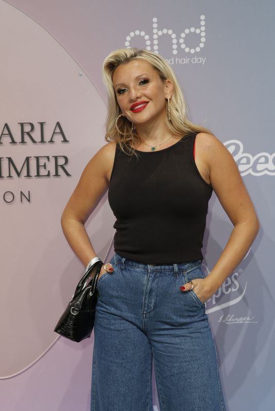 EVELYN BURDECKI at Guido Maria Kretschmer Fashion Show at About You Fashion Week 09/14/2021