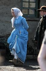 FLORENCE PUGH on the Set of The Wonder in Wicklow 08/29/2021