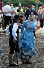 FLORENCE PUGH on the Set of The Wonder in Wicklow 08/29/2021