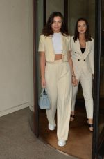 FRANCESCA ALLEN and SHARON GAFFKA at WOTC Magazine London Fashion Week Event 09/18/2021