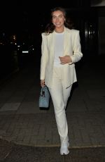 FRANCESCA ALLEN Out for Dinner at Hakkasan in London 09/25/2021