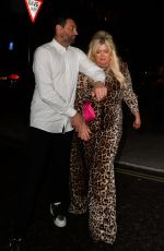GEMMA COLLINS Leaves Novikov Restaurant in London 09/23/2021