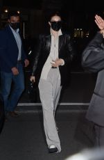 GIGI HADID Arrives at Thierry Mugler: Couturissime Photocall at Paris Fashion Week 09/28/2021