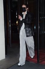 GIGI HADID Arrives at Thierry Mugler: Couturissime Photocall at Paris Fashion Week 09/28/2021