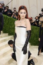 GIGI HADID at 2021 Met Gala in New York 09/13/2021