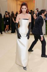 GIGI HADID at 2021 Met Gala in New York 09/13/2021