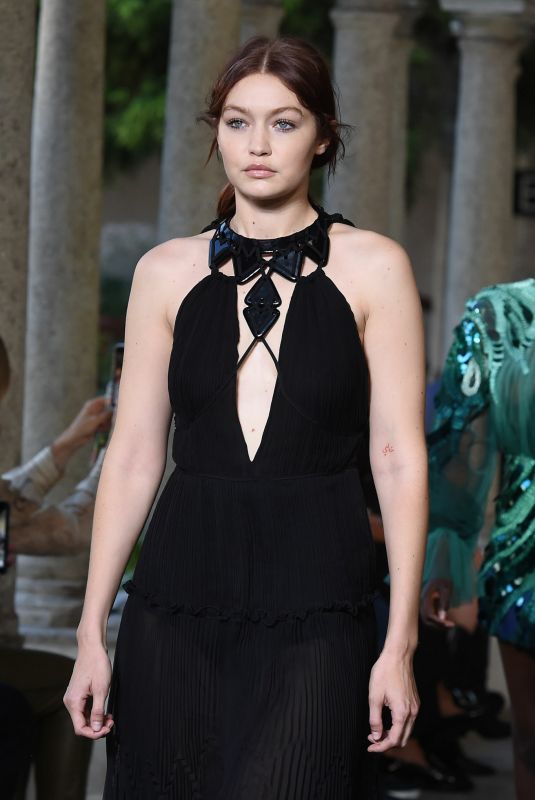 GIGI HADID at Alberta Ferretti SS22 Runway Show at Milan Fashion Week 09/22/2021