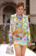 GIGI HADID at Moschino SS22 Runway Show in New York 09/09/2021