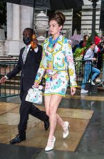 GIGI HADID at Moschino SS22 Runway Show in New York 09/09/2021