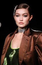 GIGI HADID at Tom Ford Runway Show at New York Fashion Week 09/12/2021