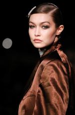 GIGI HADID at Tom Ford Runway Show at New York Fashion Week 09/12/2021
