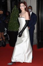 GIGI HADID Heading to 2021 Met Gala in New York 09/13/2021
