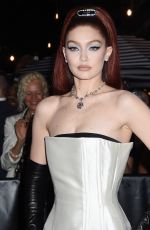 GIGI HADID Heading to 2021 Met Gala in New York 09/13/2021