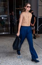 GIGI HADID Leaves Altuzarra Spring 2022 Ready-to-wear Fashion Show in New York 09/12/2021
