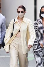 GIGI HADID Leaves Max Mara Fashion Show in Milan 09/23/2021