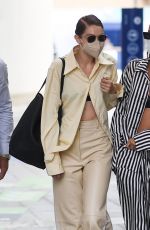 GIGI HADID Leaves Max Mara Fashion Show in Milan 09/23/2021