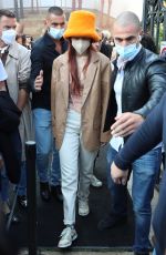 GIGI HADID Leaves Tod