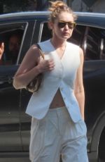 GIGI HADID Out and About in New York 09/07/2021