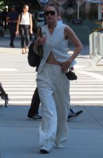 GIGI HADID Out and About in New York 09/07/2021