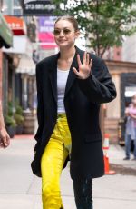 GIGI HADID Out and About in New York 09/08/2021