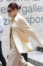 GIGI HADID Out at 2021 Milan Fashion Week 09/22/2021
