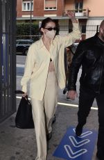 GIGI HADID Out at 2021 Milan Fashion Week 09/22/2021