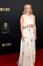 GILLIAN ANDERSON at 73rd Primetime Emmy Awards in Los Angeles 09/19/2021at 73rd Primetime Emmy Awards in Los Angeles 09/19/2021