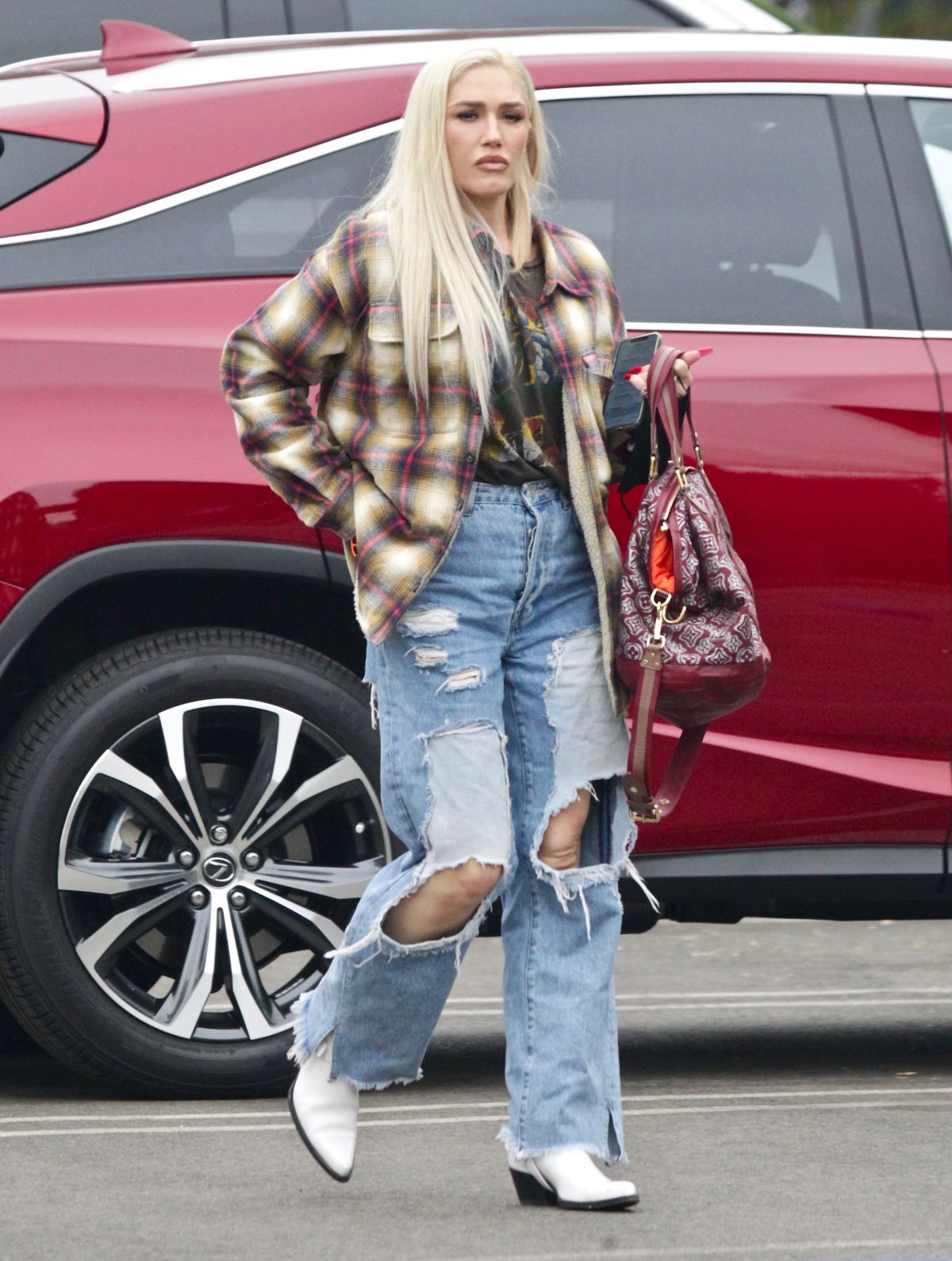 Candids Angeles in – Shopping Stefani Gwen Los Gwen Stefani