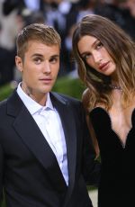 HAILEY and Justin BIEBER at 2021 Met Gala in New York 09/13/2021