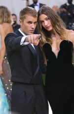 HAILEY and Justin BIEBER at 2021 Met Gala in New York 09/13/2021