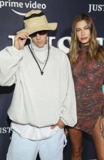HAILEY and Justin BIEBER at Premiere of Justin