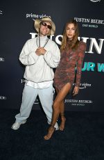 HAILEY and Justin BIEBER at Premiere of Justin