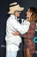 HAILEY and Justin BIEBER at Premiere of Justin