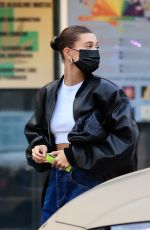 HAILEY and Justin BIEBER at Sushi Park in West Hollywood 08/31/2021